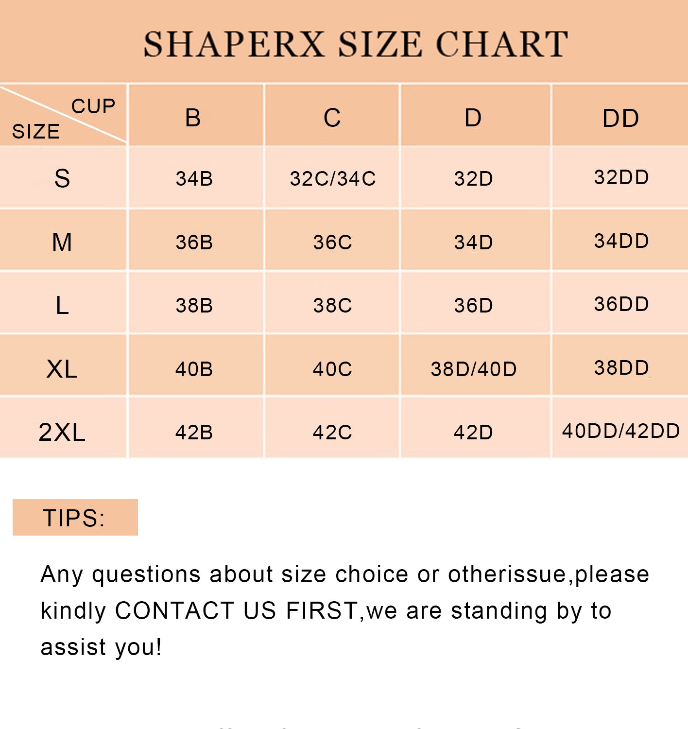 SHAPERX Women's Full-Coverage Unlined Plunge Bra Soft Wirefree Bralette with Everyday Comfort SHAPERX