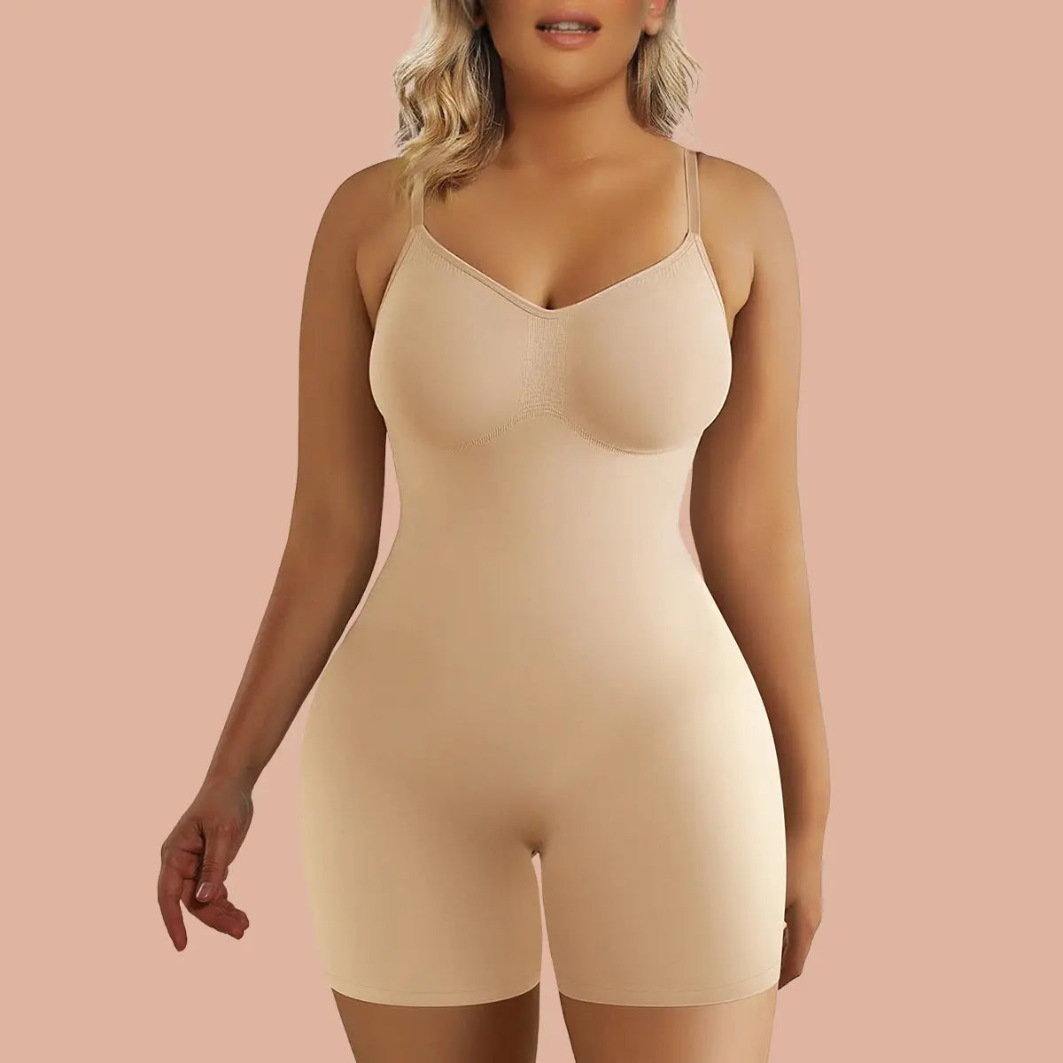 Seamless Full Body Shaper For Women - Firm Tummy Control Bodysuit, Slimming Shapewear
