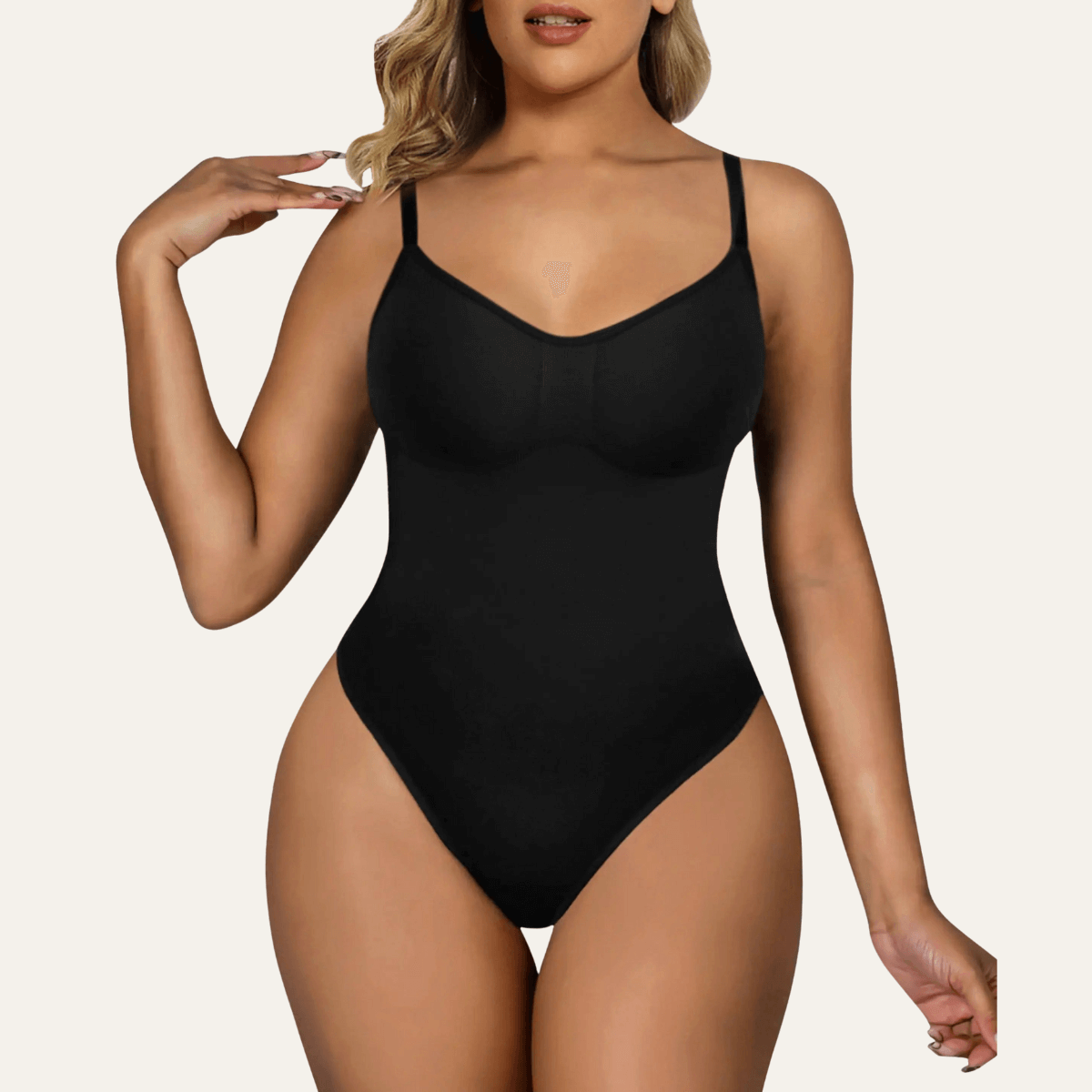 Tuopuda Shapewear voor vrouwen, buikcontrole, bodyshaper, vormgevende string, naadloos, sculpturen, shapewear, bodysuit, verstelbare bandjes, slankere taille, trainer-ondergoed, Lichte koffie, S Tuopuda Shapewear voor vrouwen, buikcontrole, bodyshaper, vormgevende string, naadloos, sculpturen, shapewear, bodysuit, verstelbare bandjes, slankere taille, trainer-ondergoed, Lichte koffie, S