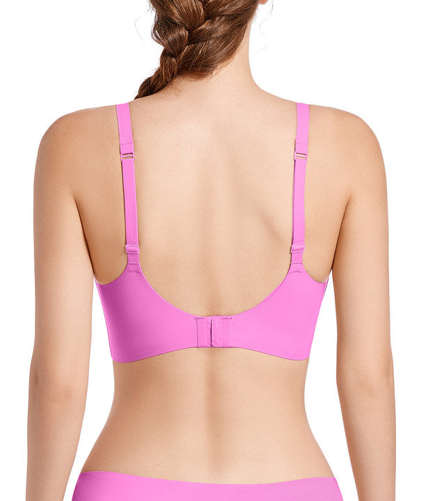 SHAPERX Wireless Scoop Bras for Women Small to Plus Size Everyday Bra with Removable Pads SHAPERX