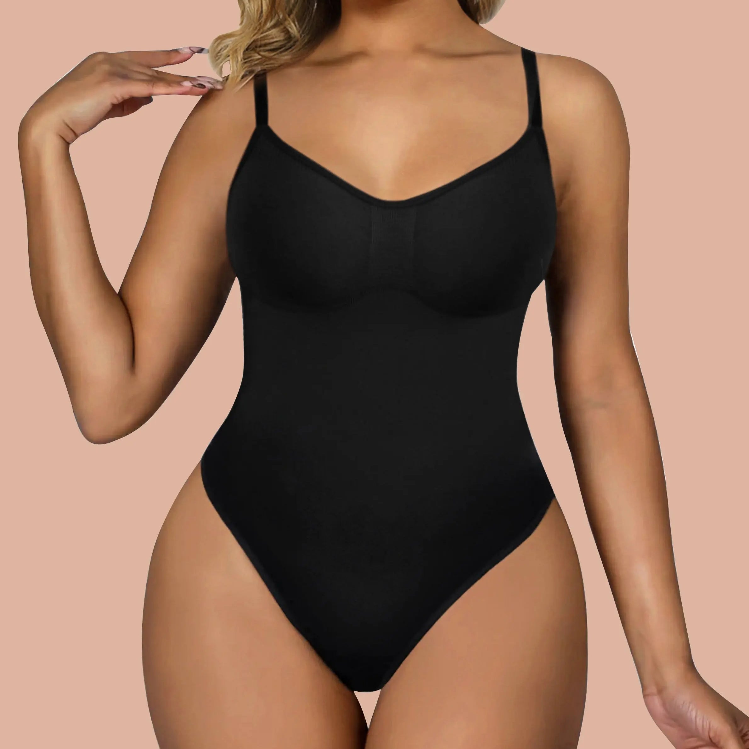 SHAPERX Shapewear for Women Tummy Control Bodysuit Butt Lifter Body Shaper Shorts SHAPERX