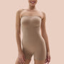 SHAPERX Strapless Bodysuit Tummy Control Seamless Thong Shapewear with Removable Straps SHAPERX