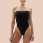 SHAPERX Strapless Bodysuit Tummy Control Seamless Thong Shapewear with Removable Straps SHAPERX