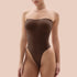 SHAPERX Strapless Bodysuit Tummy Control Seamless Thong Shapewear with Removable Straps SHAPERX