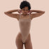 SHAPERX Strapless Bodysuit Tummy Control Seamless Thong Shapewear with Removable Straps SHAPERX