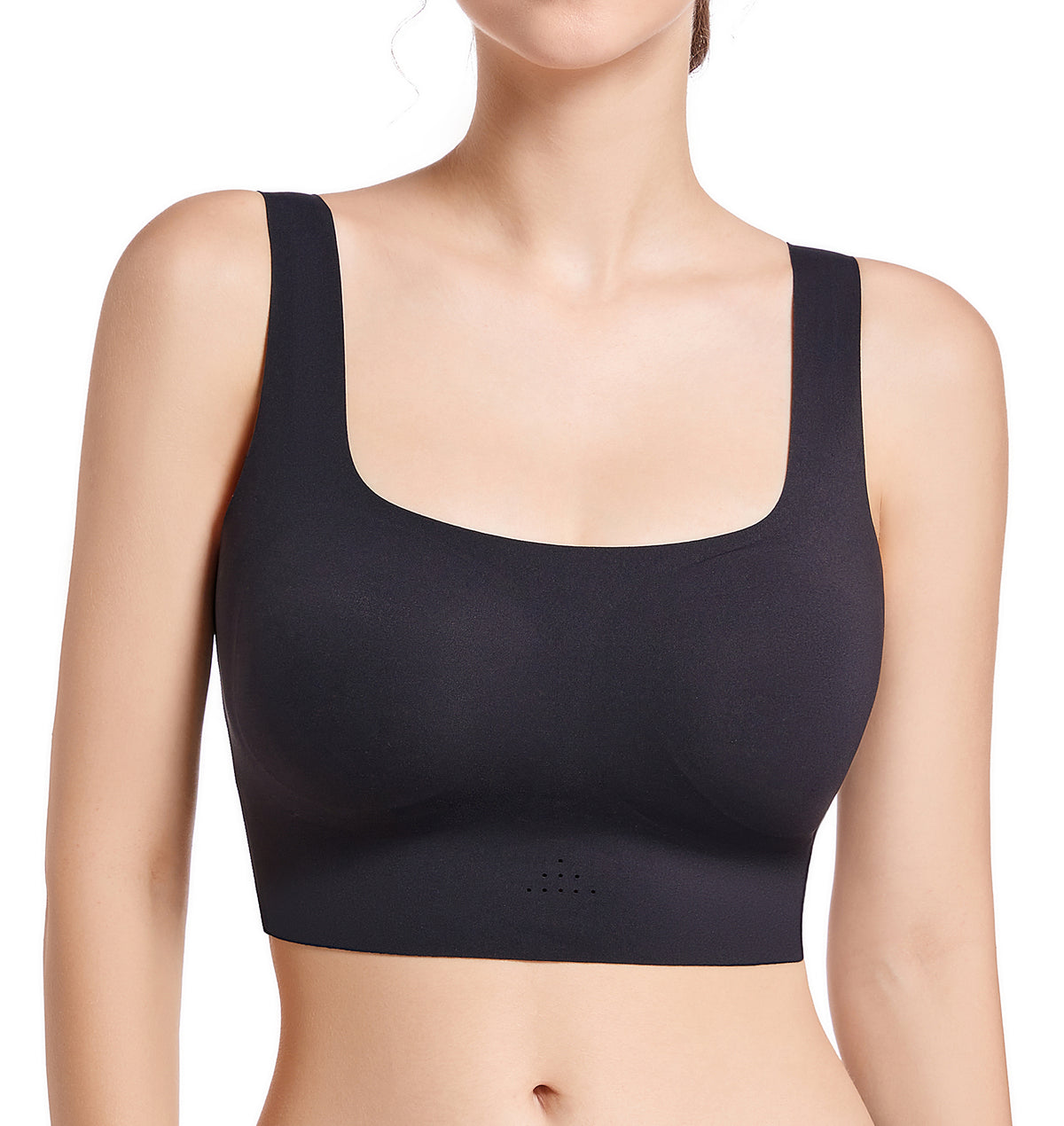 SHAPERX Womens Post-Surgical Front Closure Sports Bra Adjustable Wide Strap  Racerback Support Bra