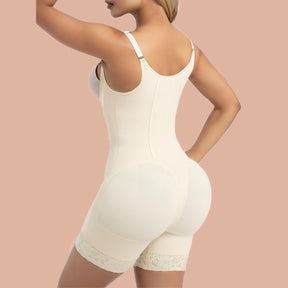 SHAPERX Fajas Colombianas Open Bust Tummy Control Shapewear for Women with Butt Lifter Adjustable Straps SHAPERX