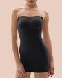 SHAPERX Seamless Strapless Tummy Control Slip Dress