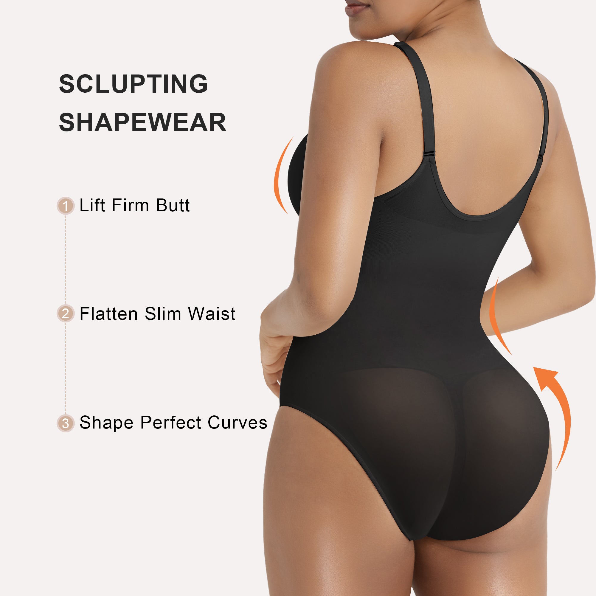 SHAPERX Zip-Up Tummy Control Brief Bodysuit – ShaperX Shapewear