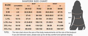 SHAPERX Bodysuit Tummy Control Removable Pads Shapewear Seamless Sculpt Body Shaper For Women