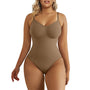 SHAPERX Tummy Control Shapewear Adjustable Straps Seamless Thong Body Shaper SHAPERX