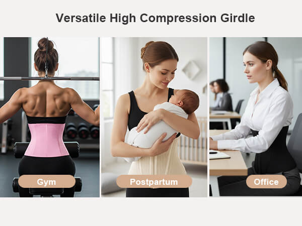 SHAPERX 15 Steel Bones Waist Trainer for Workout & Hourglass Shaping - Mobile Image 10