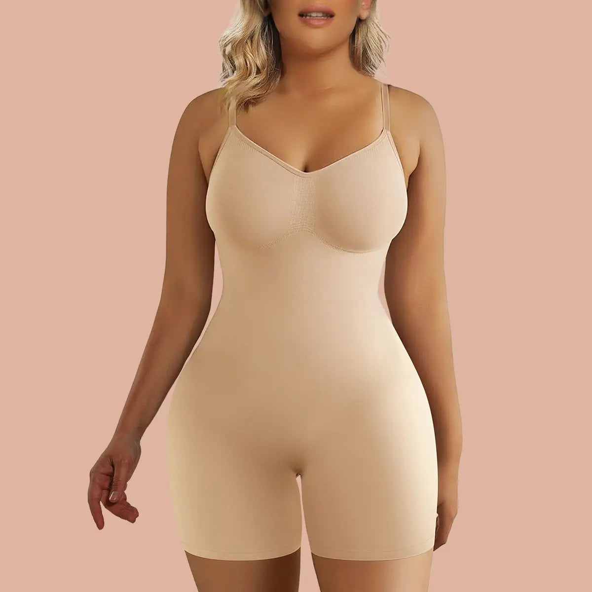 Women'S Bodysuit Shapewear Tummy Control Slim Mesh Seamless Body