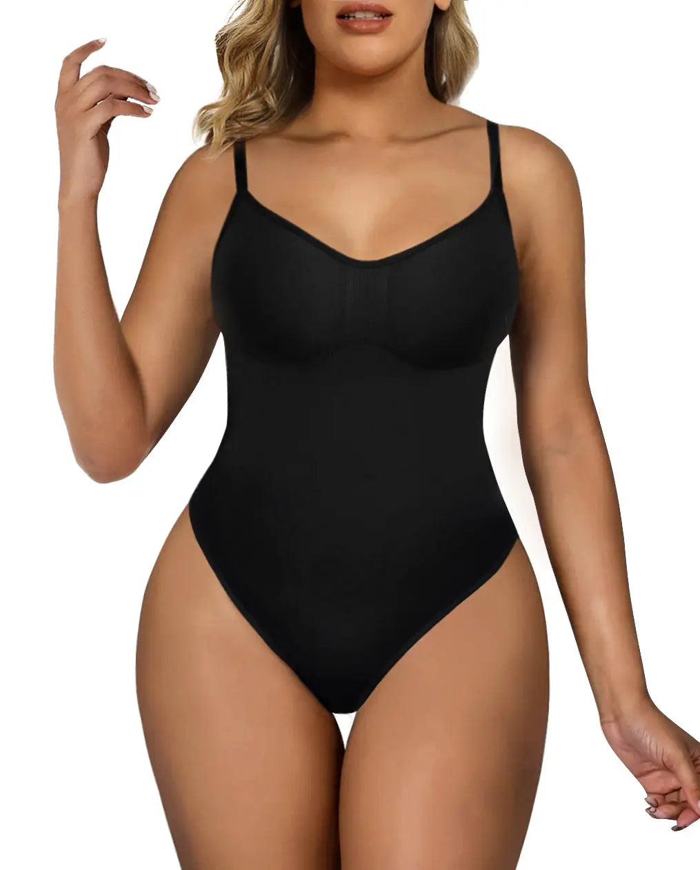 SHAPERX Women's Shaping Mid-Thigh Bodysuit Tummy Control Shapewear Seamless  Sculpting Body Shaper : : Clothing, Shoes & Accessories
