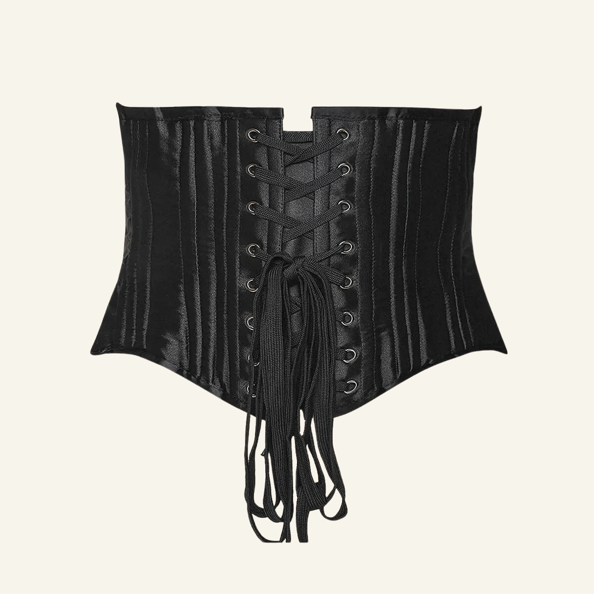 SHAPERX 24-Steel-Bones Classic Cotton Corset Heavy Duty Waist Trainer