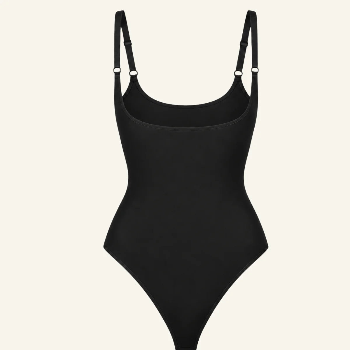 SHAPERX Seamless Open-Bust Tummy Control Thong Bodysuit