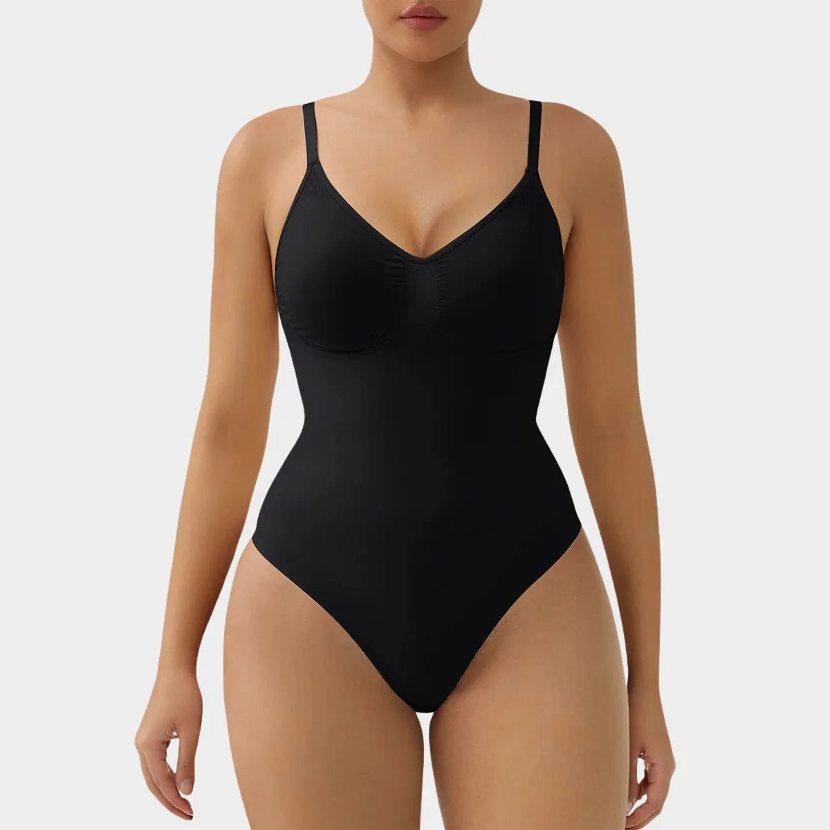 SHAPERX Briefs Tummy Control Bodysuit with Removable Pads