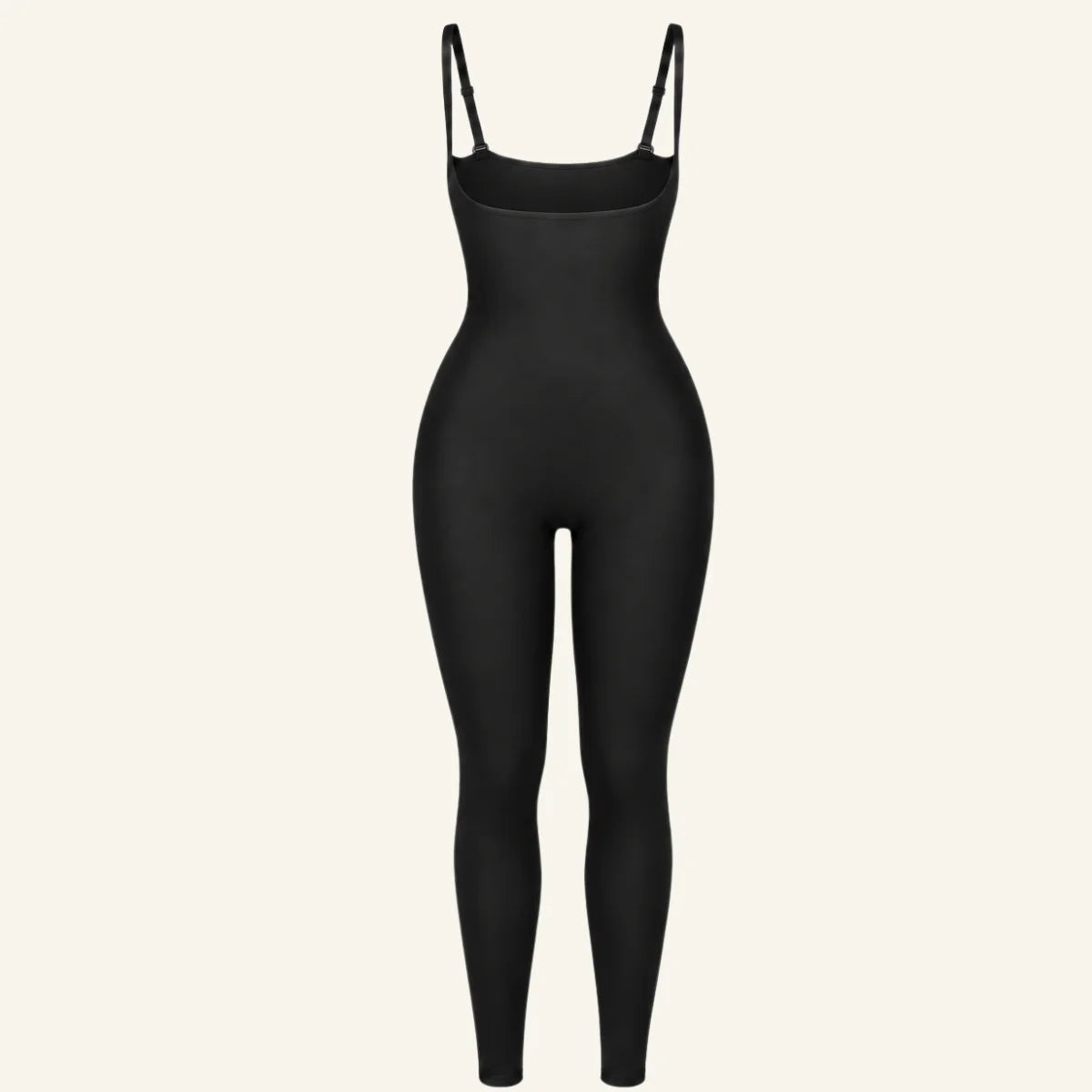 SHAPERX 3-in-1 Seamless Open-Bust Tummy Control Legging Bodysuit