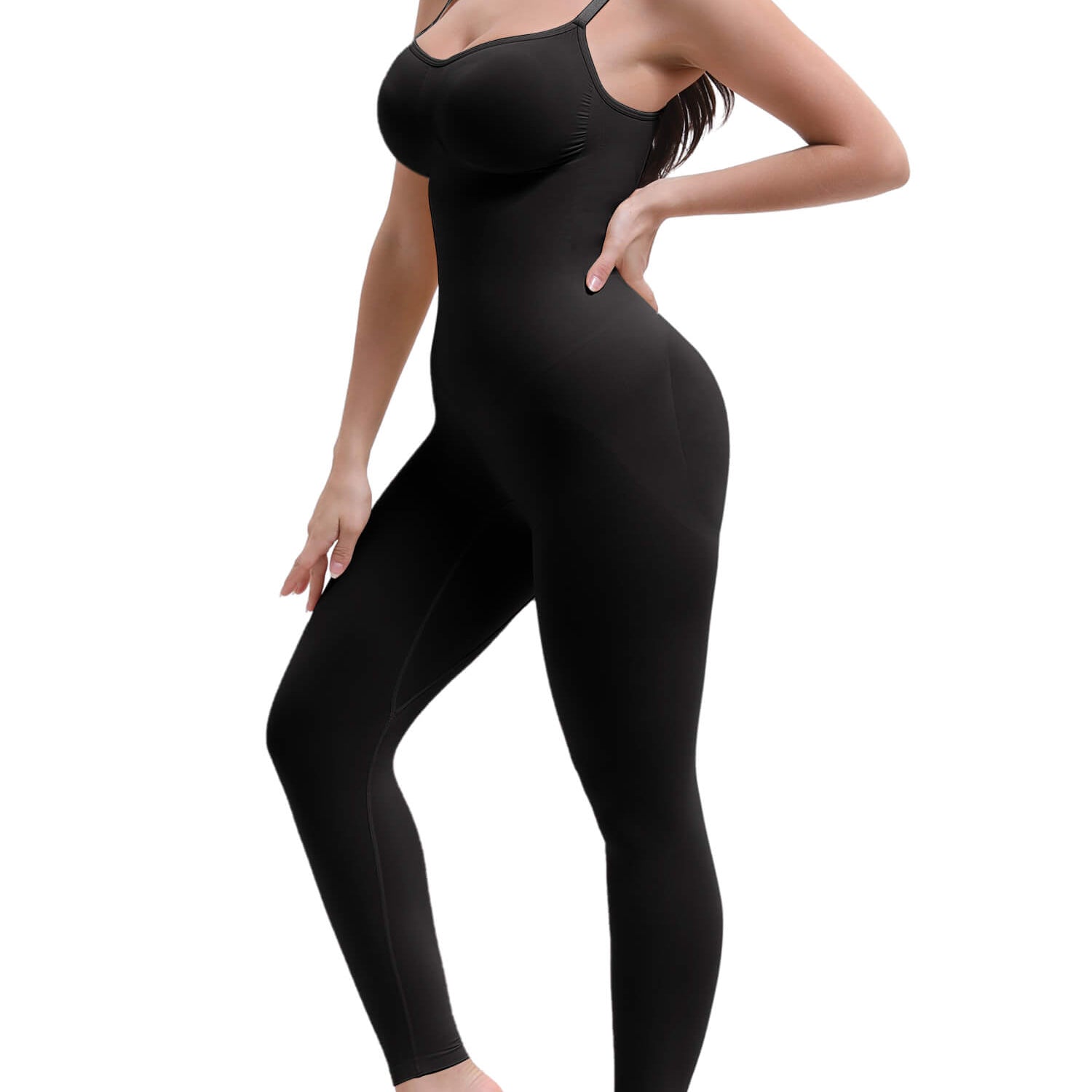 SHAPERX Seamless Full Body Compression Bodysuit