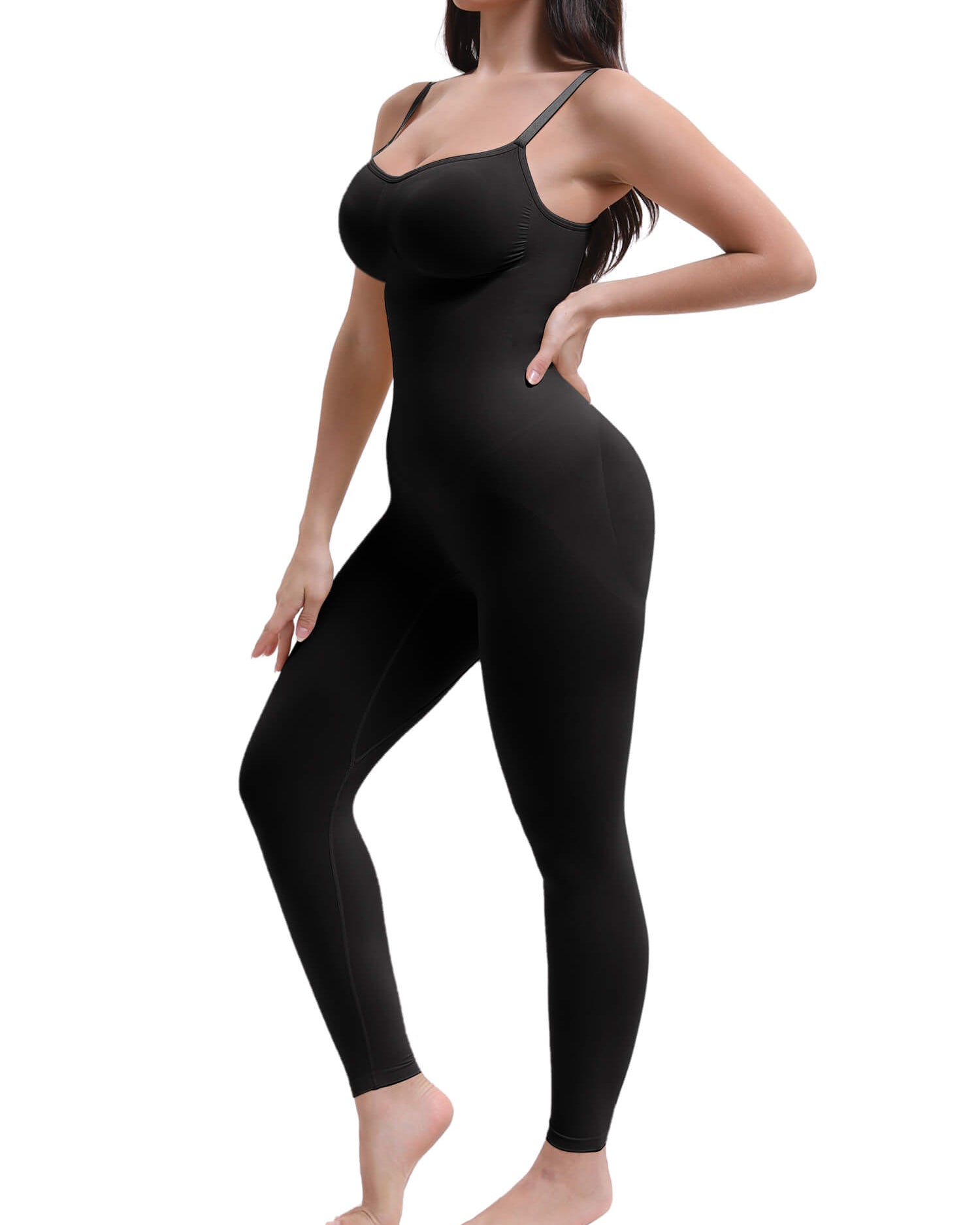 SHAPERX Seamless Full Body Compression Bodysuit