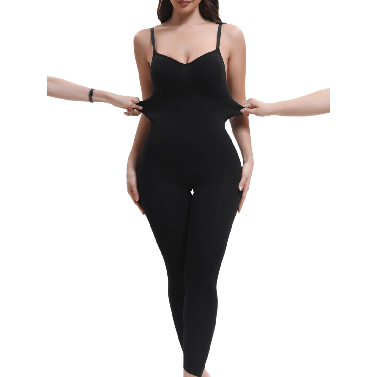 SHAPERX 3-in-1 Seamless Full Body Compression Legging Bodysuit