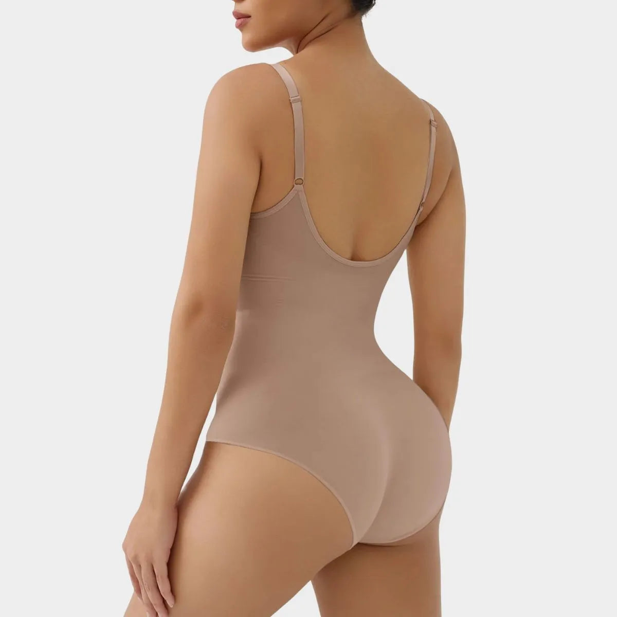 SHAPERX Briefs Tummy Control Bodysuit with Removable Pads