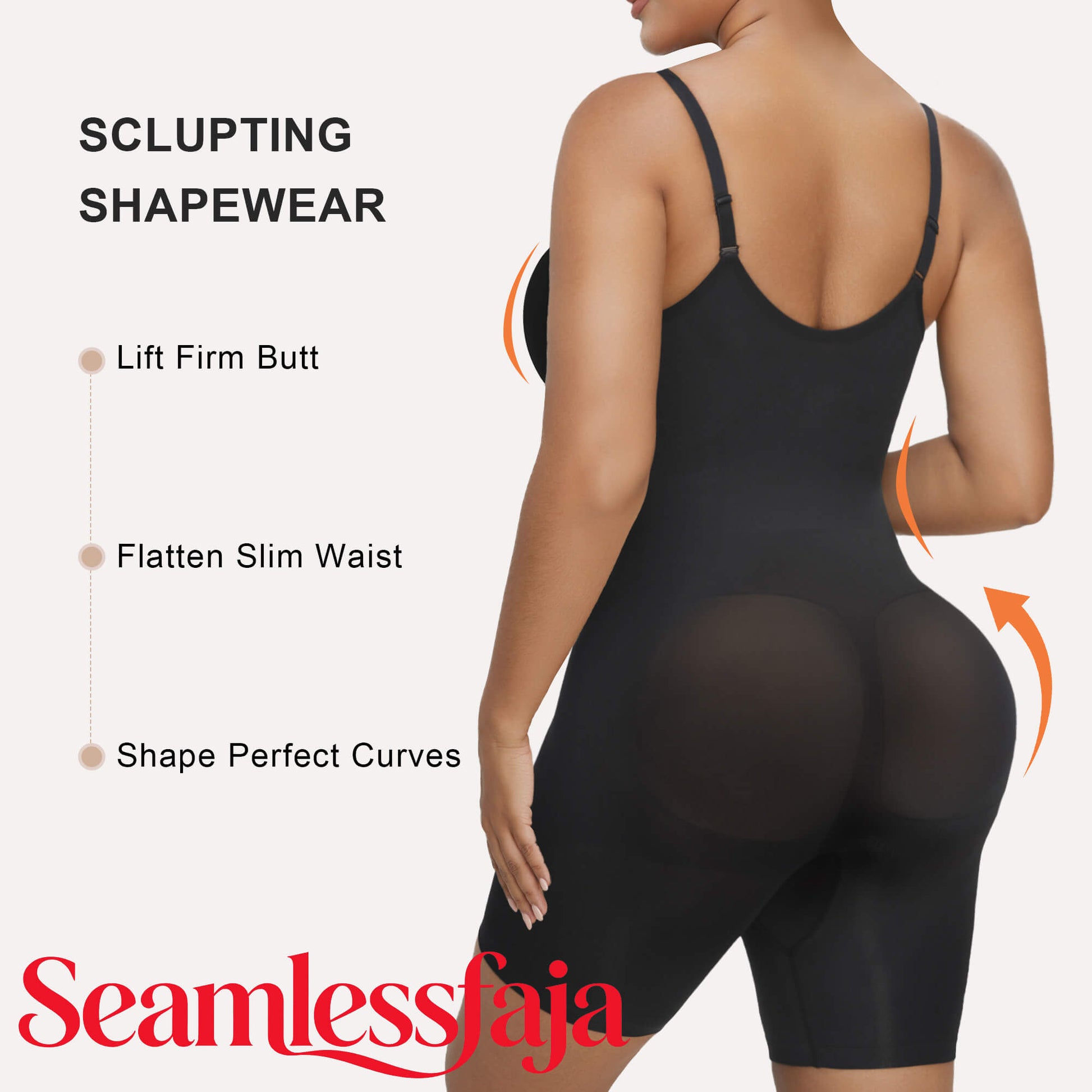 Seamlessfaja Zip-Up Tummy Control Short