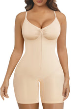 SHAPERX Shapewear Bodysuit for Women Tummy Control Seamless Zip-Up Body Shaper Snatched Waist Sculpting Body Suit