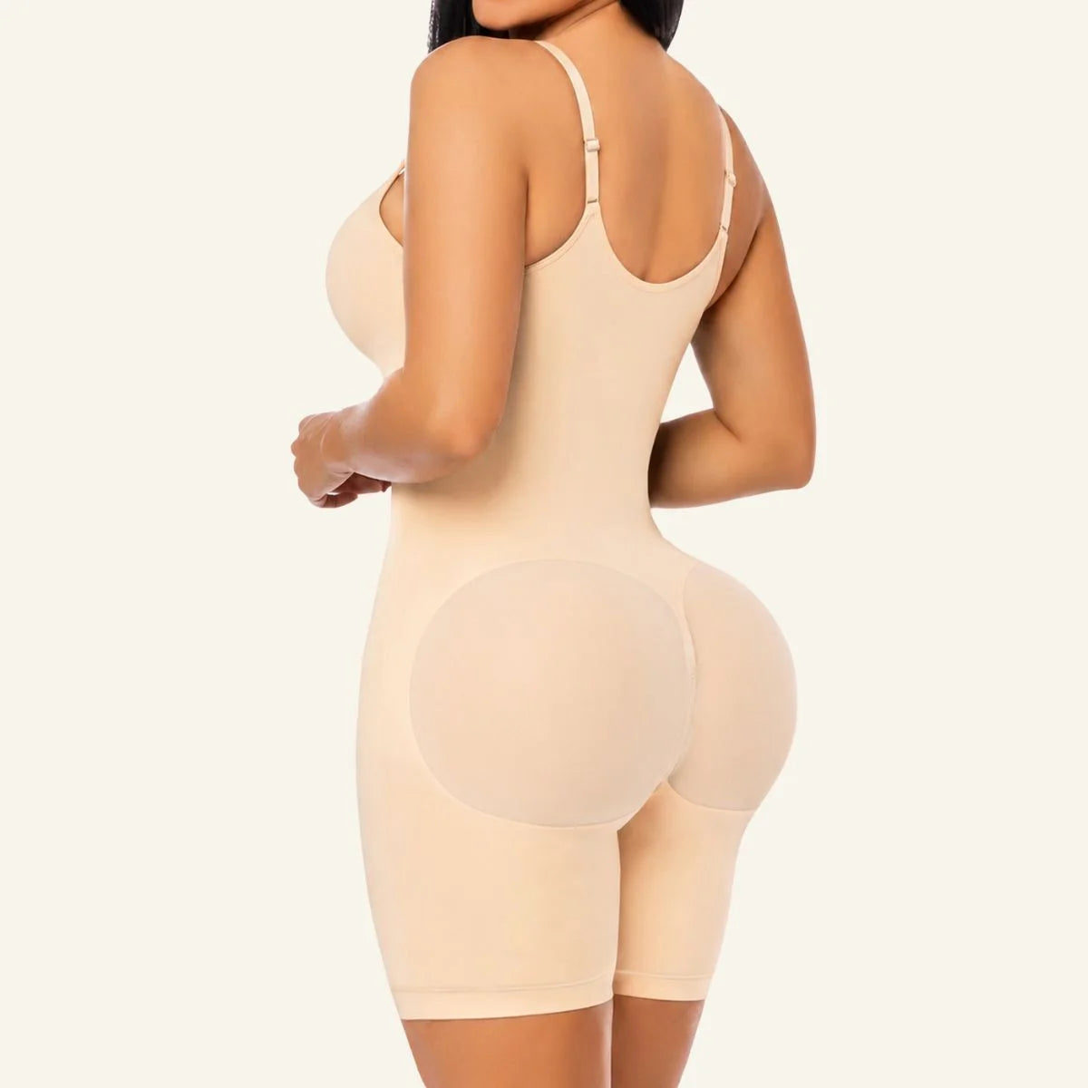 SHAPERX Bonded Seamless Faja Brief Bodysuit