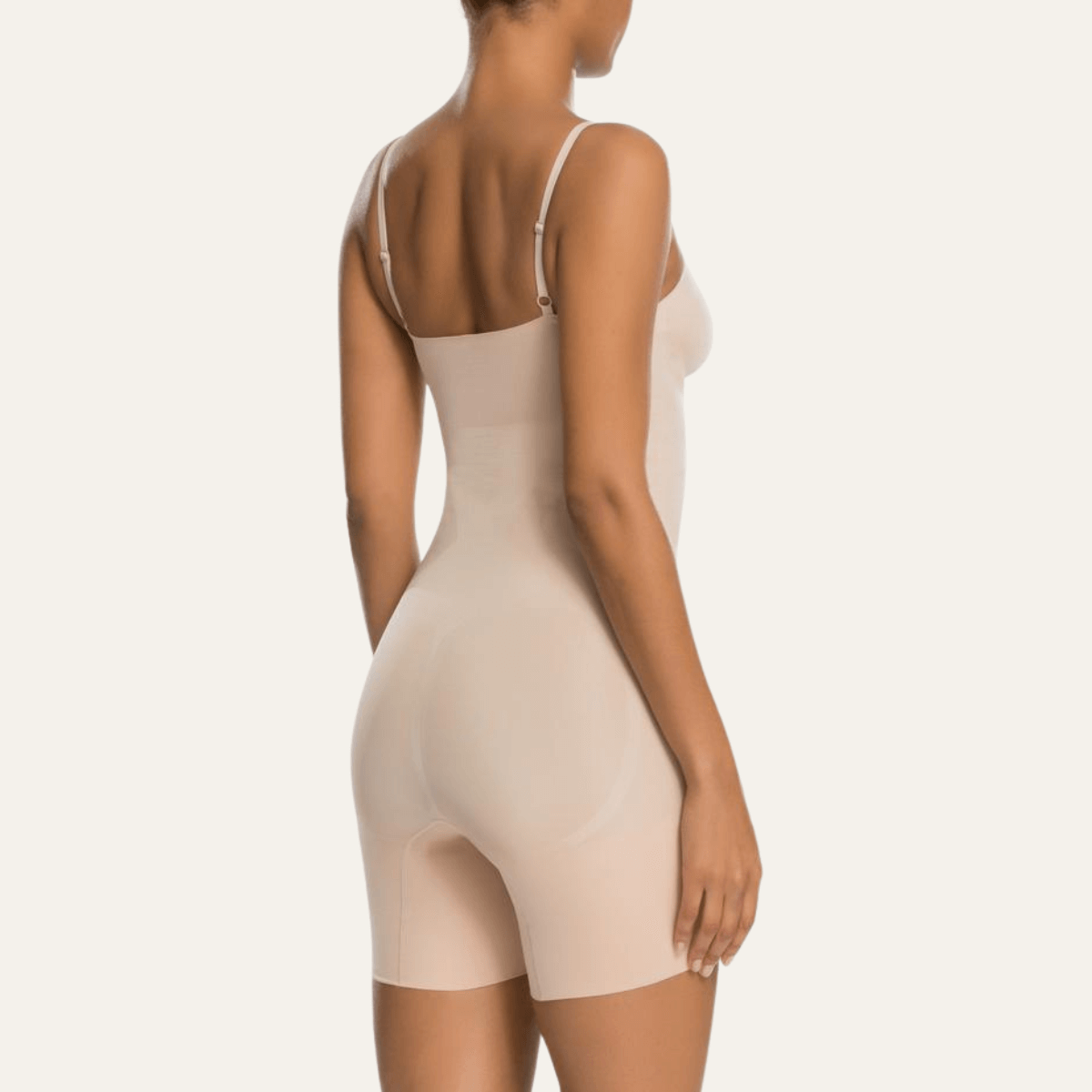 SHAPERX One-Piece Seamless Core-Sculpting Shorts Bodysuit