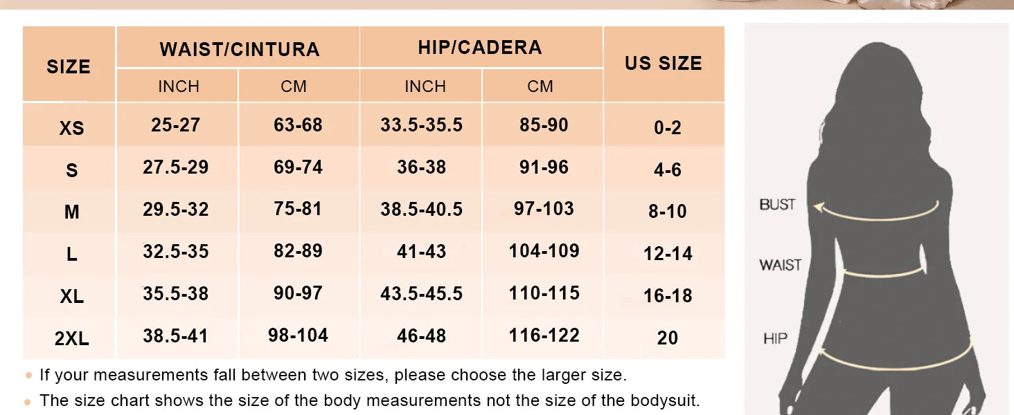 SHAPERX Contour X-Panel Open-Bust Mid-Thigh Bodysuit - Detail Image 7