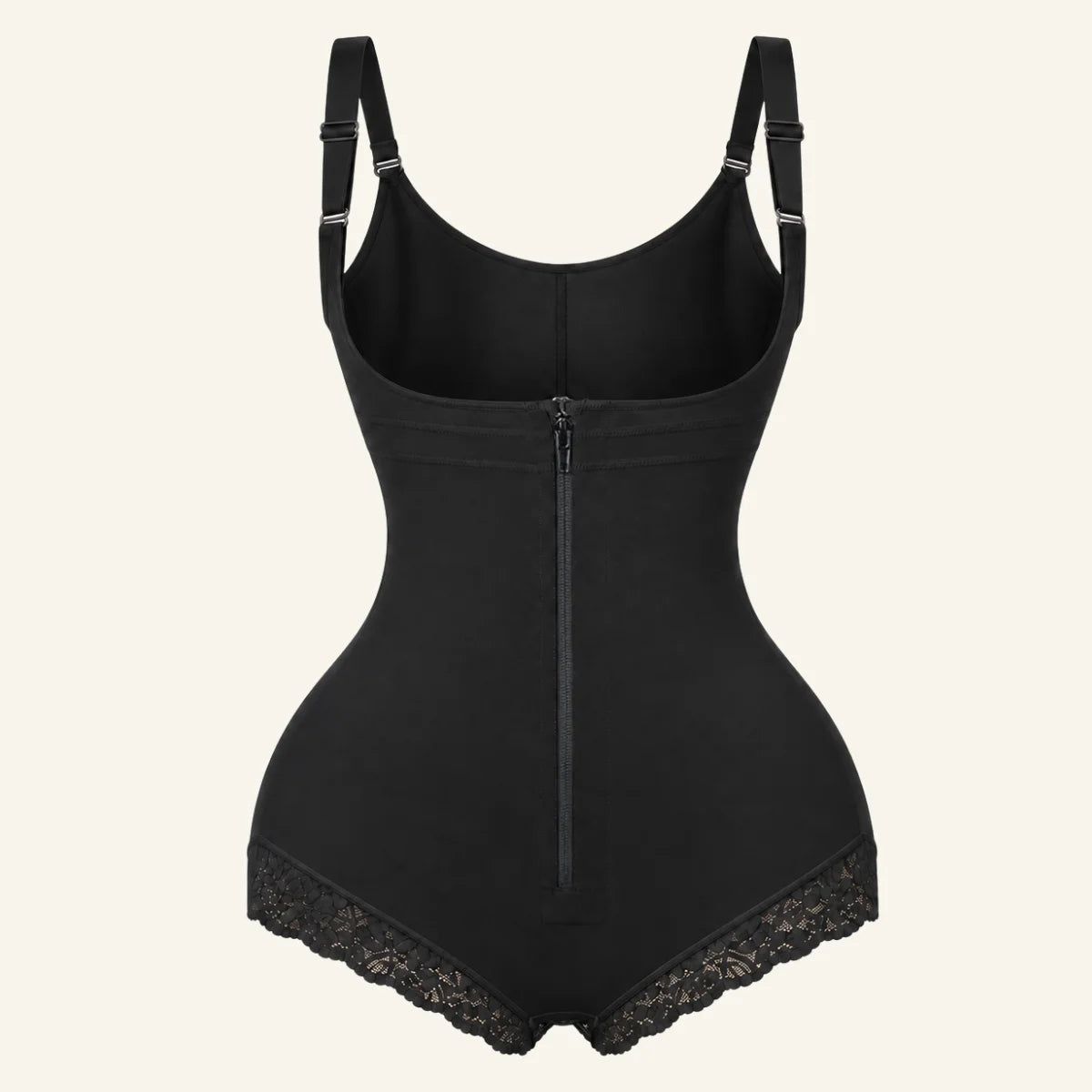 SHAPERX Colombian Firm Tummy Control Faja with Zip & Hooks