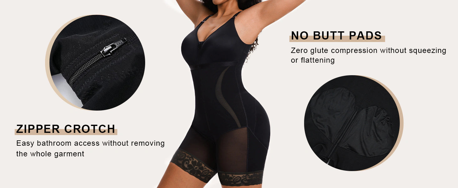 Curve-Defining Mid-Thigh Faja - Detail Image 4
