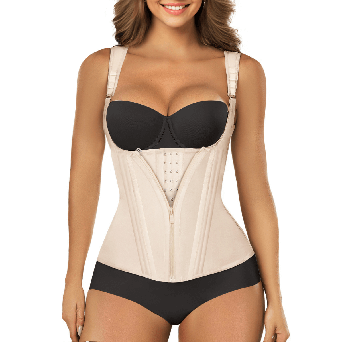 SHAPERX Sport Waist Trainer with Shoulder Straps