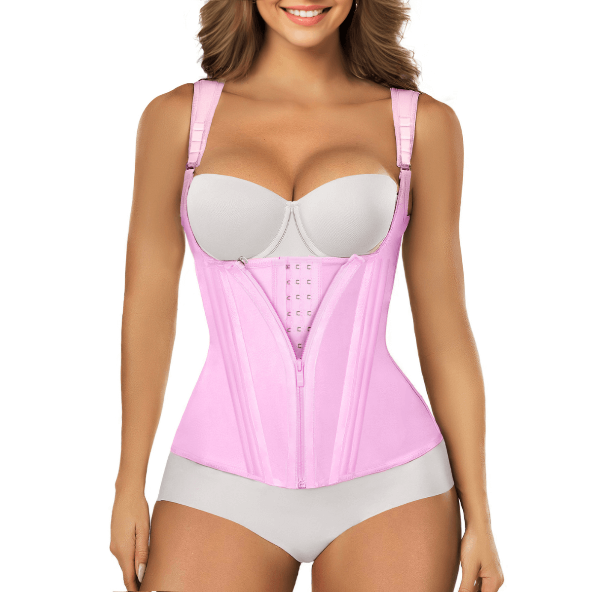 SHAPERX Sport Waist Trainer with Shoulder Straps