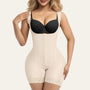 SHAPERX 6-Steel-Bones Hooked Faja Tummy Control Bodysuit with Butt Lift
