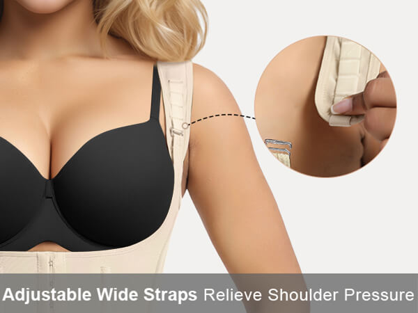 SHAPERX Hooked Faja Tummy Control Bodysuit with Butt Lift - Mobile Image 3