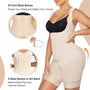 Structural sculpting 8 front and 5 back steel bones posture support in Beige - SHAPERX