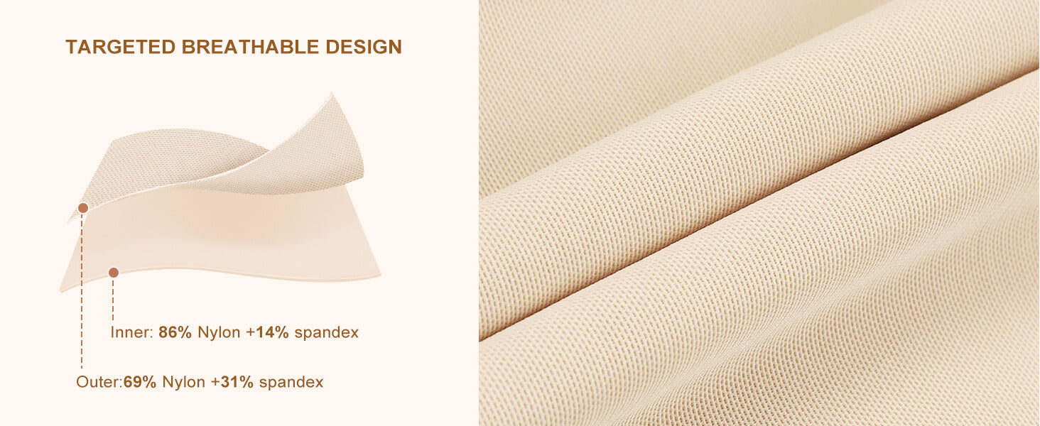 SHAPERX Zipper & Hook 8-Steel-Bones Open Bust Fajas with Butt Lift - Detail Image 2