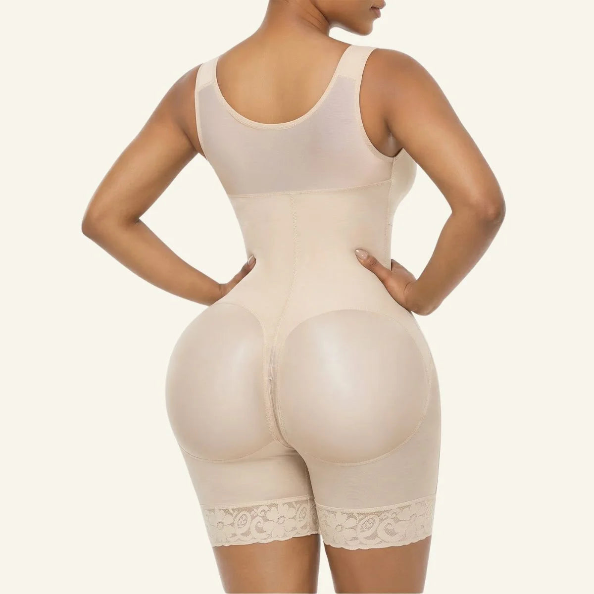 SHAPERX Postpartum Tummy Control Faja with Zipper Crotch