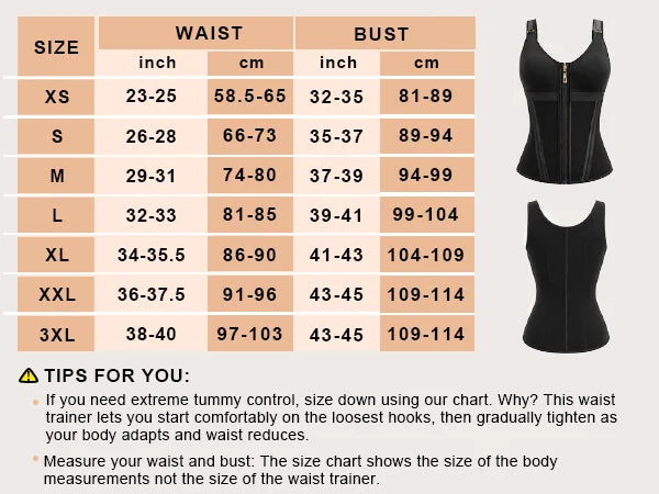 SHAPERX V-Shape 13-Bone Waist Trainer Top - Mobile Image 8