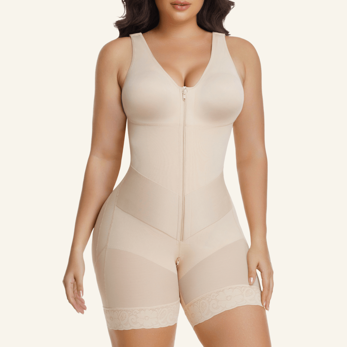 SHAPERX V-Shaped® Enhanced Tummy Control Full Body Faja