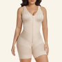 Full body wire-free bust lifting faja shaper bodysuit in Beige - SHAPERX