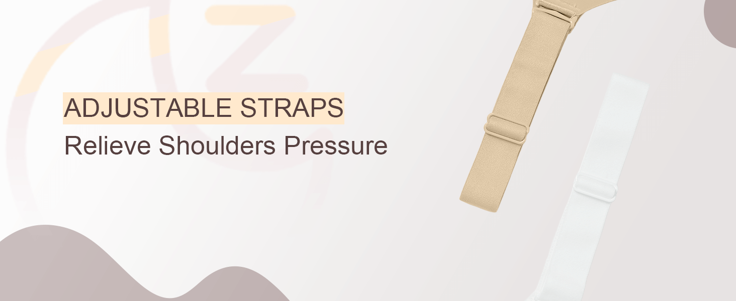 SHAPERX V-Mesh Wireless Support Bra - Detail Image 8