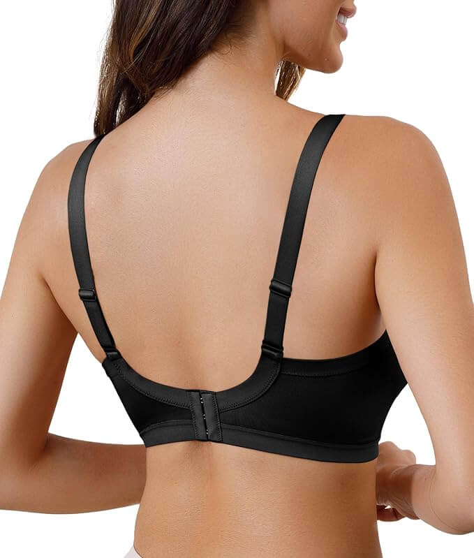 SHAPERX Seamless Lightly Lined Wireless Bra