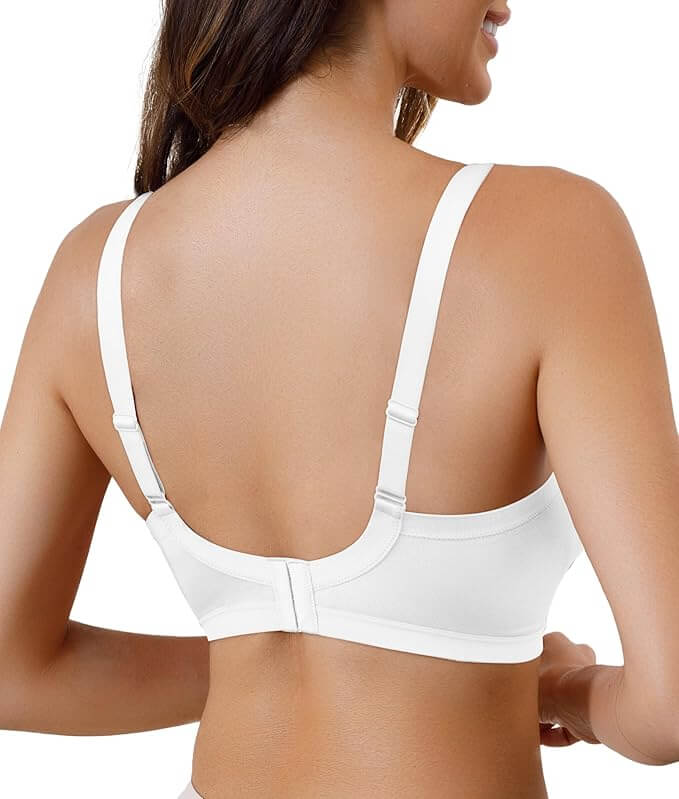 SHAPERX Seamless Lightly Lined Wireless Bra