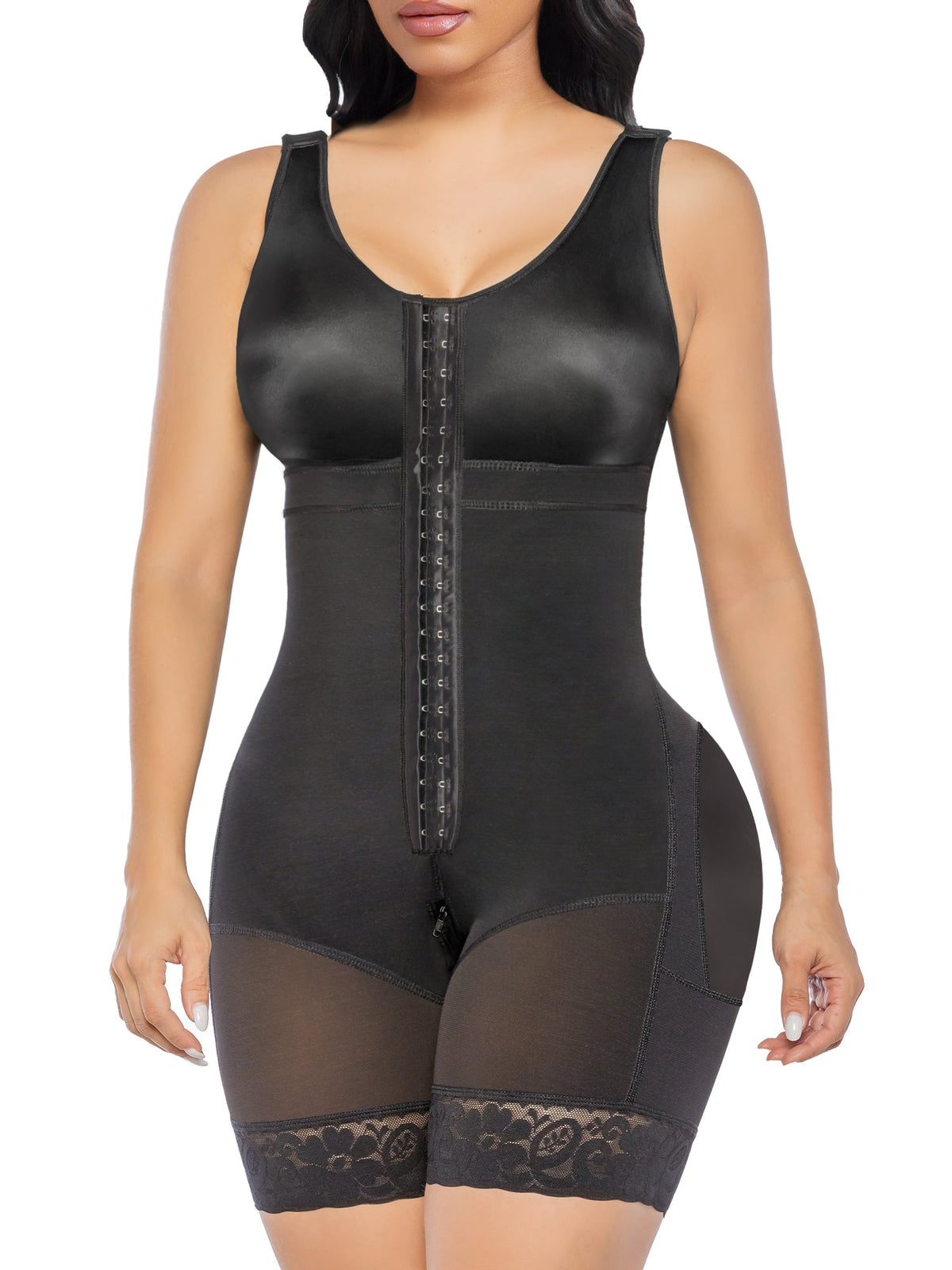 SHAPERX Women's Fajas Colombianas Tummy Control Shapewear Postpartum Full Body Shaper Butt Lifter Bodysuit SHAPERX