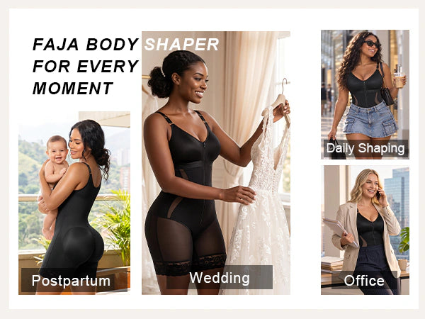 Curve-Defining Mid-Thigh Faja - Mobile Image 7
