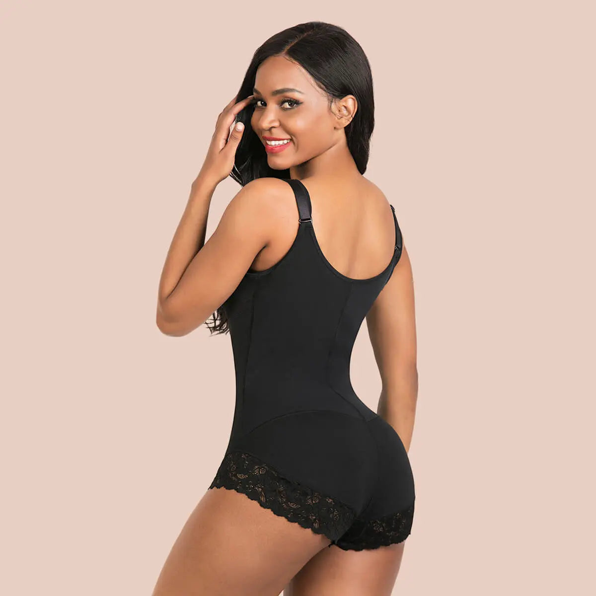 fvwitlyh Shapewear for Women Tummy Control plus Size Thigh High Compression Body  Shaper Lace Colombian Fajas Shapewear Workout Vest for Women plus Size 