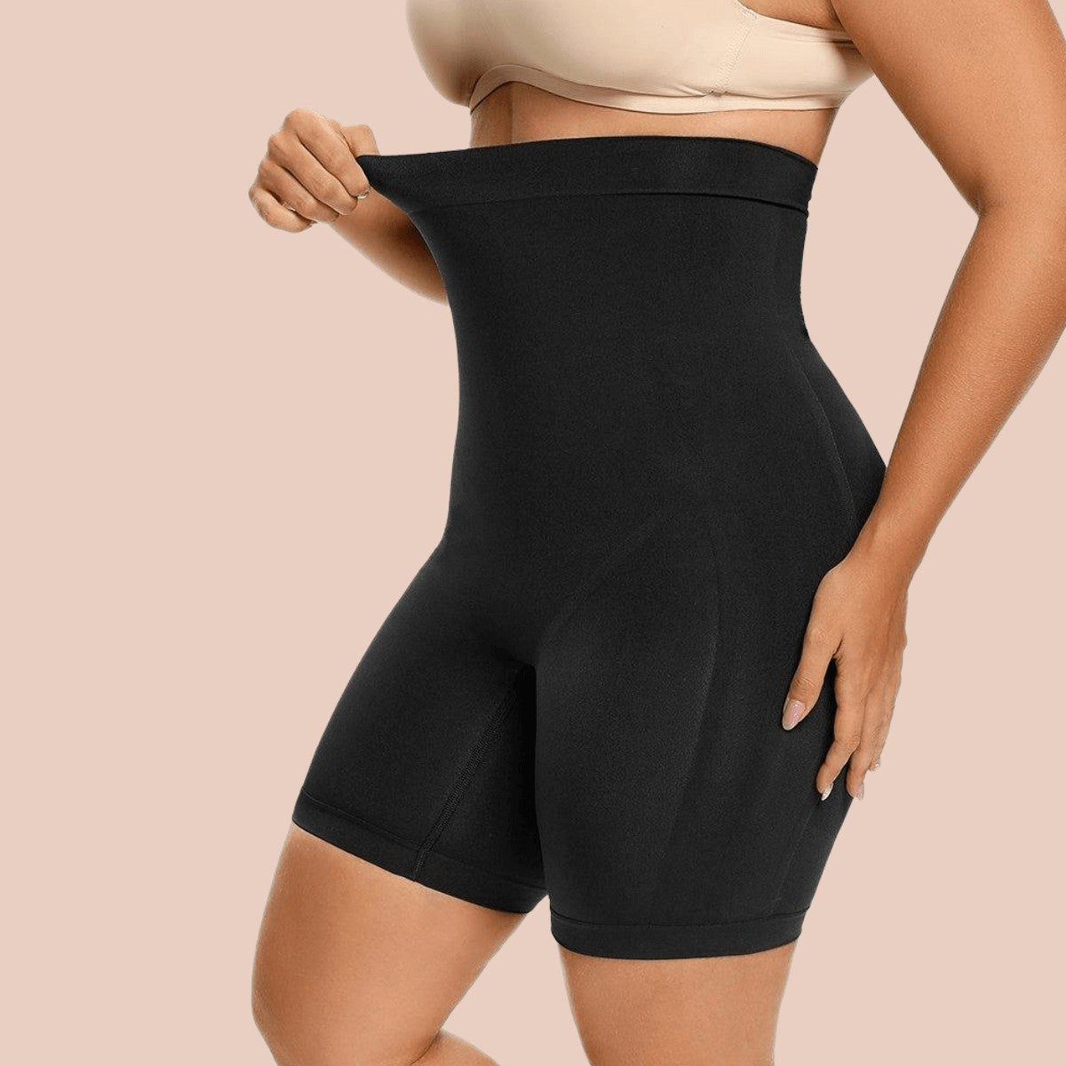 SHAPERX Womens Underwear Cotton Briefs - High Waist Tummy Control Panties  for Women Postpartum Regular Multicolor Underwear Soft Pack of 4